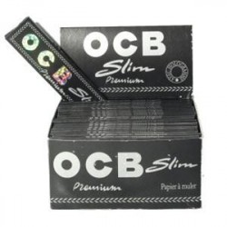 CARTINE OCB NERE LUNGHE SLIM 