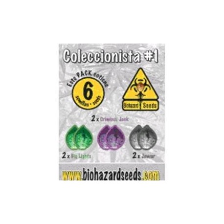 COLECCIONISTA #1 * BIOHAZARD SEEDS 6 SEMI FEM 