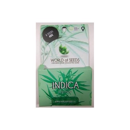 INDICA PURE ORIGINAL COLLECTION * WORLD OF SEEDS 8 SEMI FEM