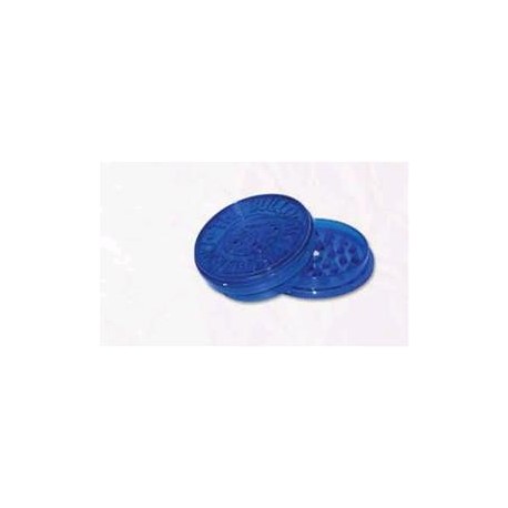 GRINDER PLASTICA 2 PARTI THE BULLDOG BLU