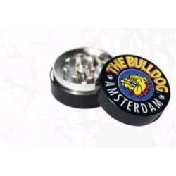 GRINDER METALLO NERO THE BULLDOG 2 PARTI