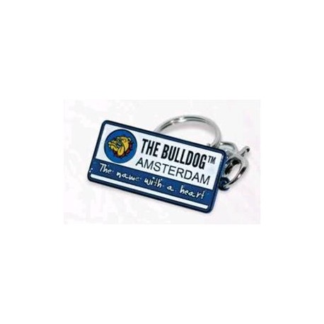 PORTACHIAVI PLACCA THE BULLDOG