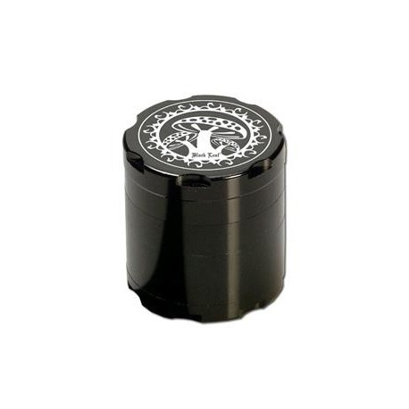 GRINDER BLACK LEAF MUSHROOM (4 PARTI, 38MM)