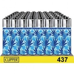 ACCENDINO CLIPPER FOGLIA BLUE