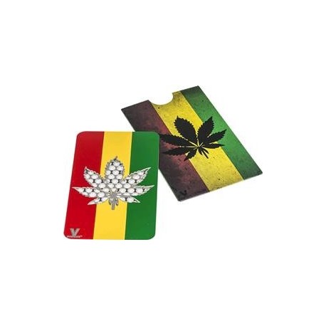 GRINDER CARD RASTA FOGLIA