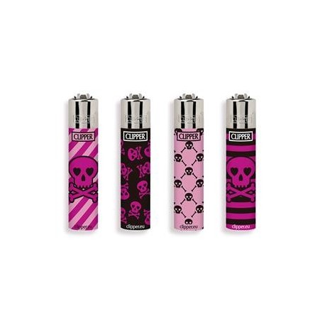 ACCENDINO CLIPPER MICRO GIRLY SKULLS