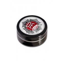 GRINDER BLACK LEAF ALLUMINO 2 PARTI DEA