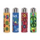 ACCENDINO CLIPPER GOMMA POP HIPPIE