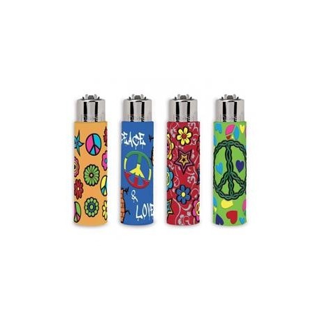 ACCENDINO CLIPPER GOMMA POP HIPPIE