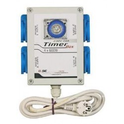 TIMER BOX CON RELAIS: DA 1 A 4 LAMPADE