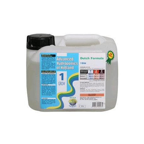 ADVANCED HYDROPONICS DUTCH FORMULA GROW 5L