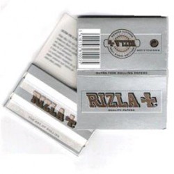 CARTINE RIZLA CORTE DOPPIE SILVER 100 - SCATOLA INTERA DA 25 PEZZI