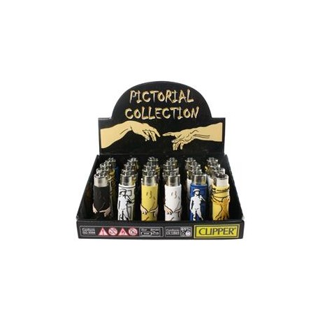 ACCENDINO CLIPPER GOMMA FUNKY PICTORIAL COLLECTION