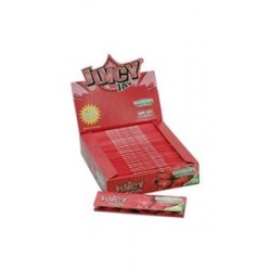 CARTINE AROMATIZZATE JUICY ALLA FRAGOLA KS SLIM - SCATOLA INTERA DA 24 PEZZI