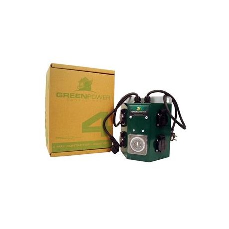 GREENPOWER QUADRO ELETTRICO CON TIMER 4X600W