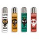 ACCENDINO CLIPPER MICRO VOODOO DOLLS SI - SCATOLA INTERA DA 48 PEZZI