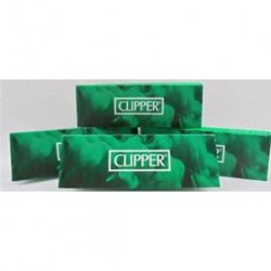 CARTINA CLIPPER REGULAR GREEN - SCATOLA INTERA DA 100 PEZZI 