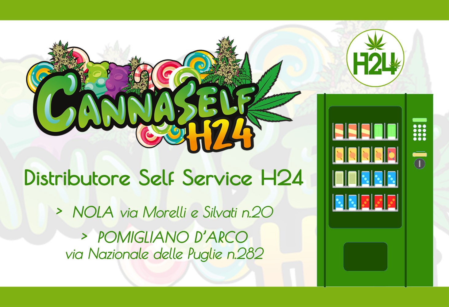 Distributore Self Service H24